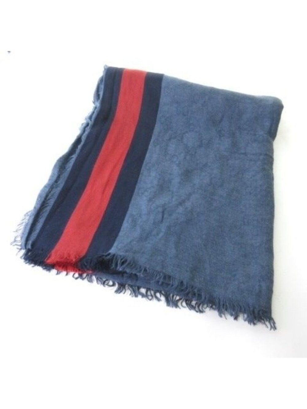 Gucci Shawl GG Navy Blue Scarf